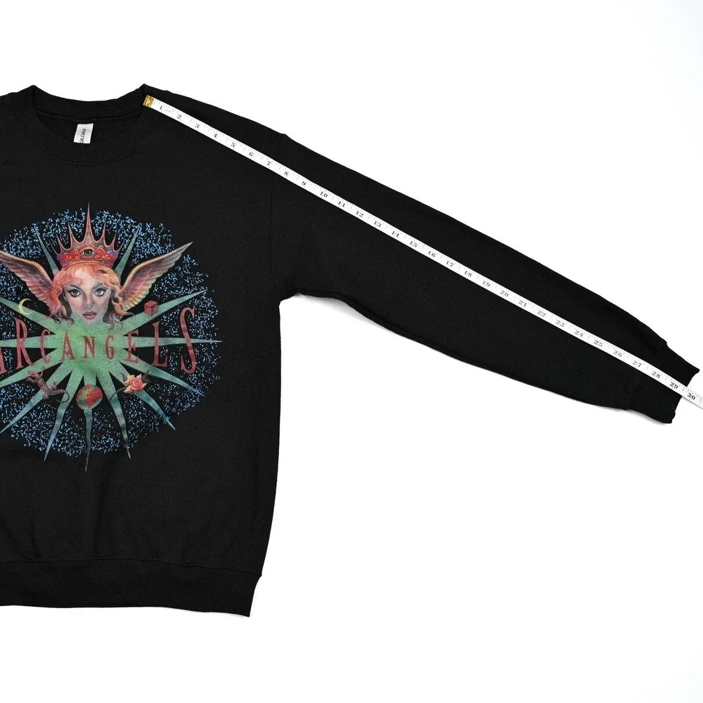 Arc Angels Band 90s Austin Blues Rock Music‎ Sweatshirt Black Small